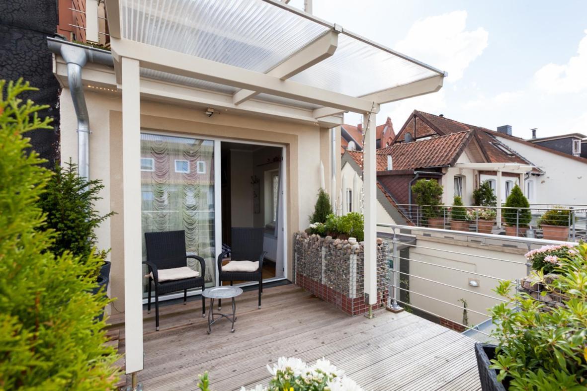 Fewo Engler Gartenstrasse Doppelzimmer Lüneburg Exterior foto